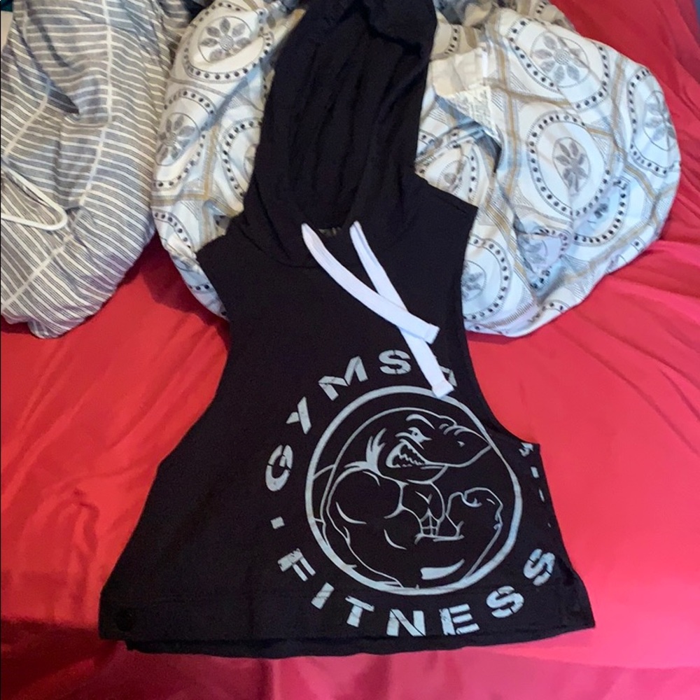 Gymshark cutoff hoodie